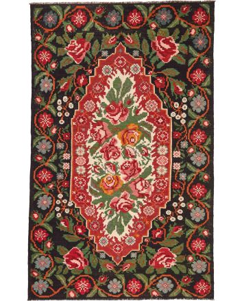 Rose Kelim Old 203x326cm