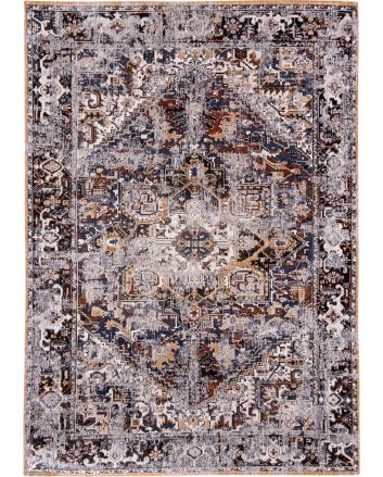 Antiquarian Heriz 8707 Divan Blue