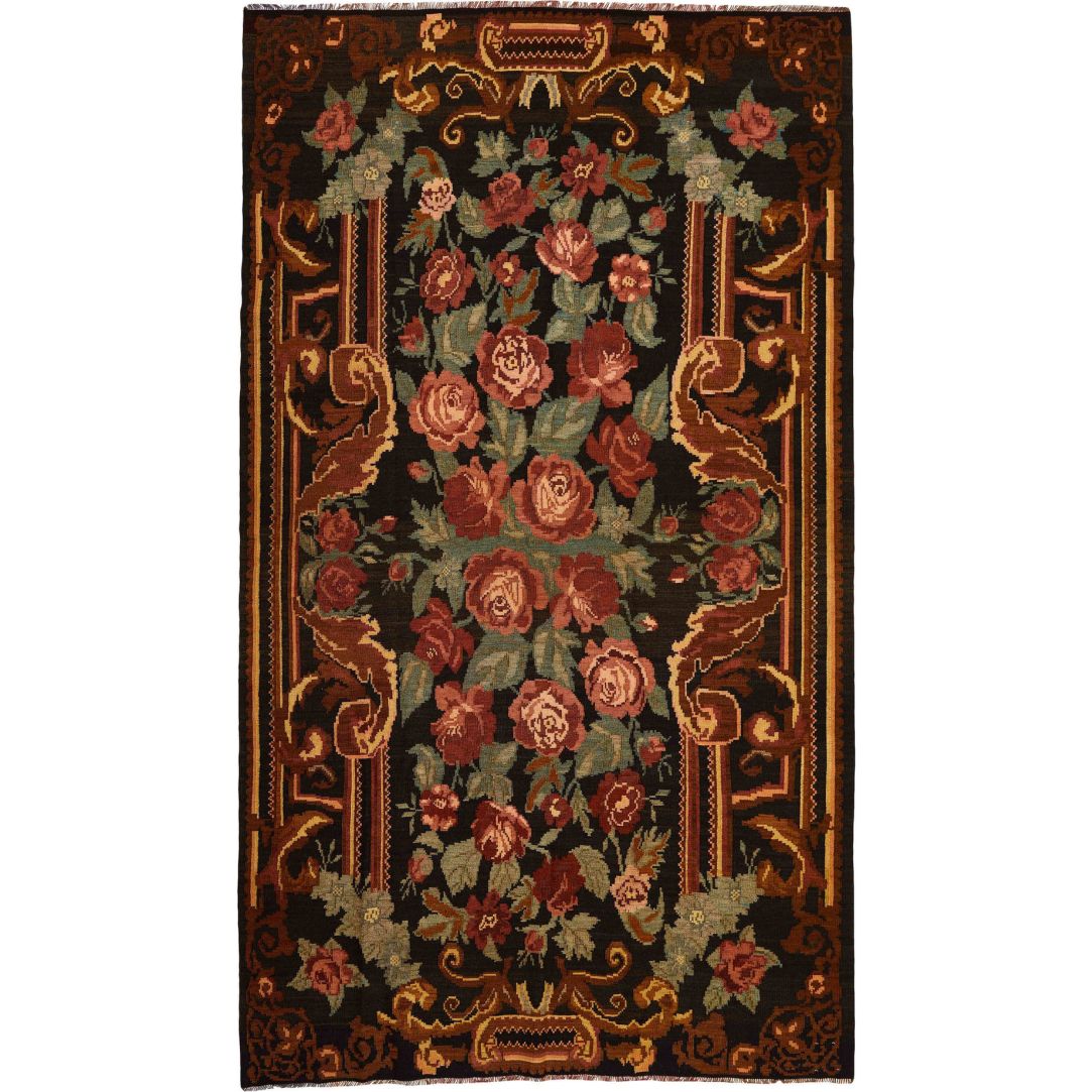 Rose Kelim Old 192x333cm