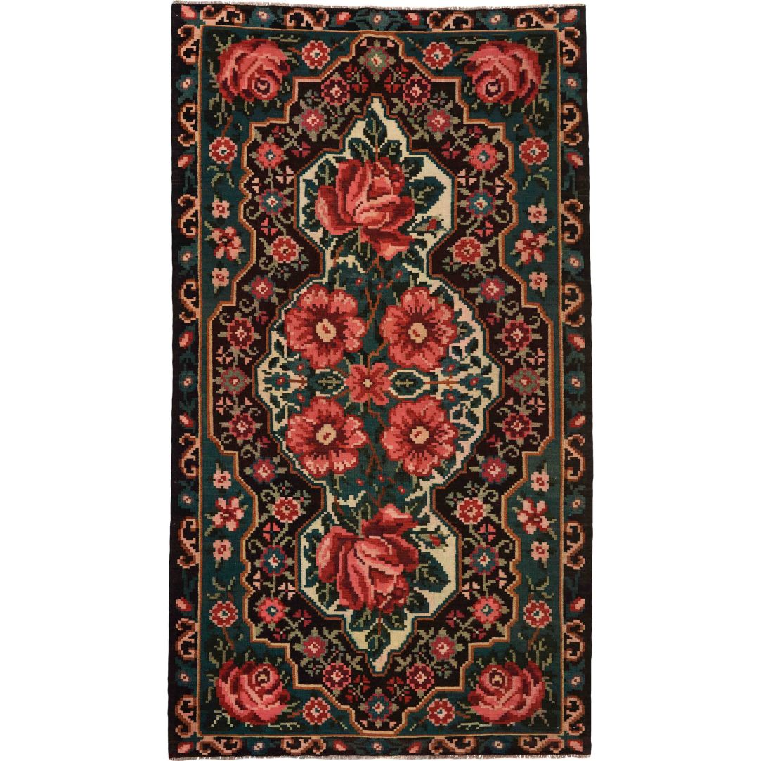 Rose Kelim Old 175x310cm