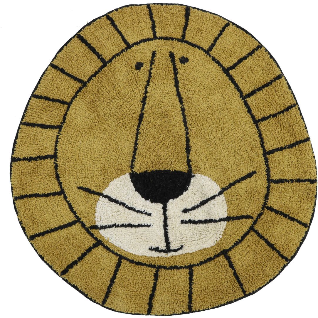 Kinderteppich rund Lion 100x100cm
